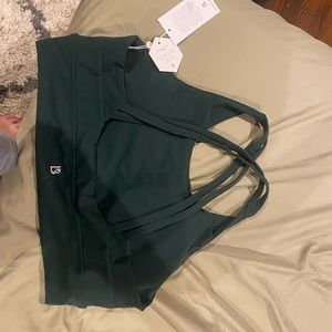 BUFF BUNNY GREEN SPORTS BRA NWT